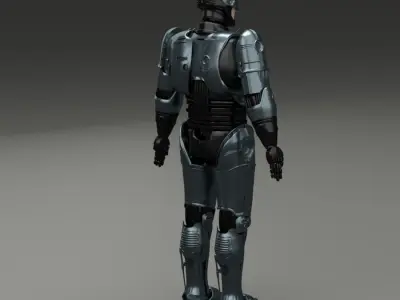 robocop 3D model