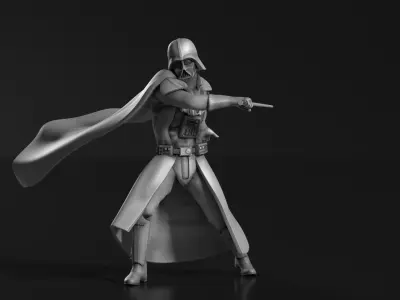 Darth Vader Figure Set 04 3D print model