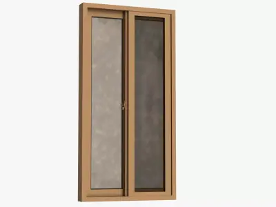 Aluminum Sliding Window Smallest  3D model