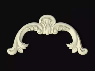 dekor ornament 3D model 100