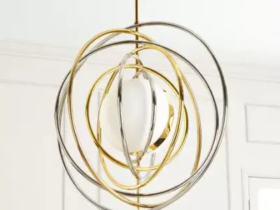 Jonathan Adler Electrum Kinetic Chandelier 3D model