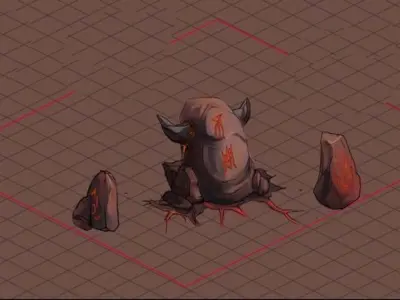 Not Zhoushan - Volcano - Stone 03 3D model