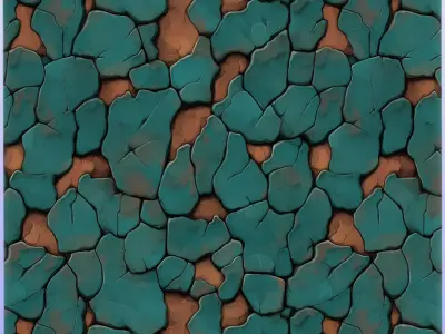 Stylized Floor Seamless Texture Texture 13