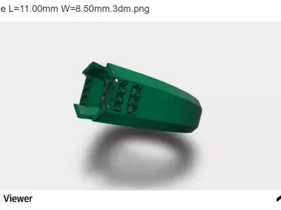 The Paradigm Ring 3D print model