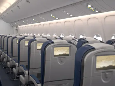  Boeing 777 Cabin 