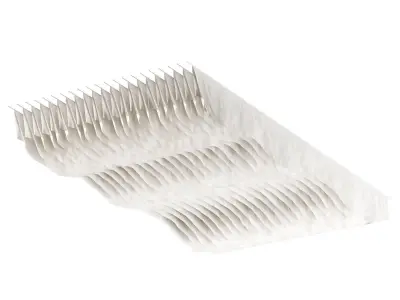  decorative fabric ceiling 3 3D model