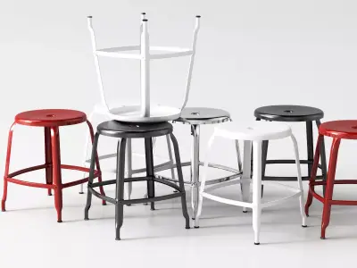 N Stool 45 3D model