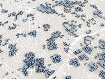 Alexandria City Egypt 3D model