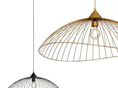 Onza Easy Chandelier by Ideas4lighting Low-poly 3D model