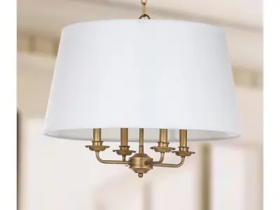 Austintown 4 - Light Single Cone Pendant Free 3D model