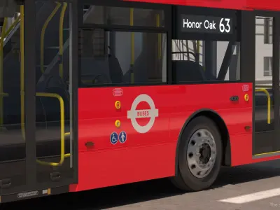  BYD Routemaster Double Decker Rigged 