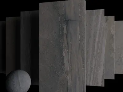 Stone Set Santorini Fume 60x120 Set 1 Texture