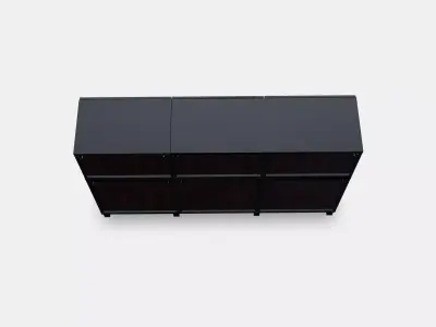 BESTA Storage combination with doors 41 Low-poly 3D model