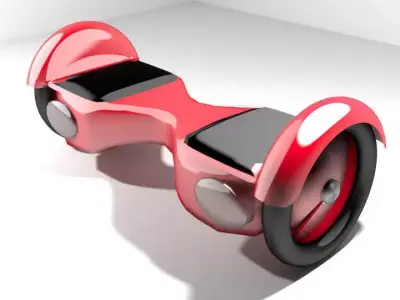 Hoverboard - Type 1 3D model