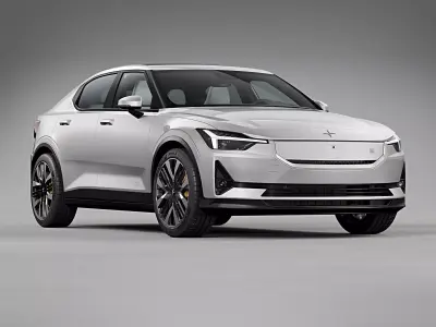 2024 Polestar 2 3D model
