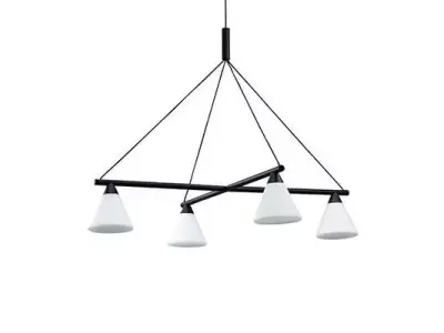 PROBE CHANDELIER GLASS 3D model