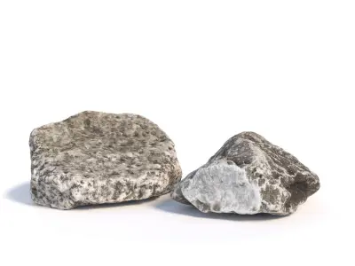 138 stone 3D model