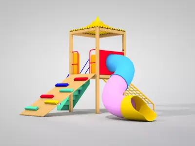 Playground Due 3D model