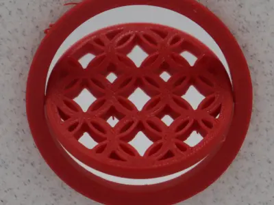 Functional Round window style 5  3D print model