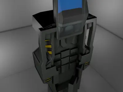 Sci Fi Incubator 3D model