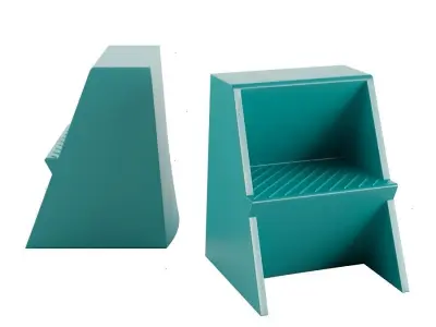 Mono Stepstool by Steffen Kehrle and Richard Lampert 3D model