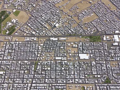 Tabuk Low-poly 3D model