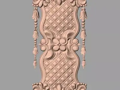 3D carved model furniture 3D design used for artcam aspire E753 3D model