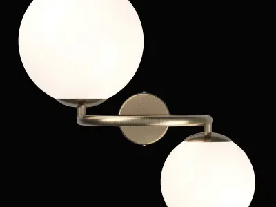 81562x Globo Lightstar Sconces 3D model