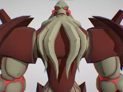 Vilgax - Ben 10 Alien Experience Low-poly 3D model