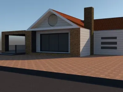 Cozy House  3D print model