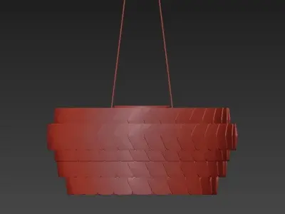 Cranton Oval Pendant 3D model