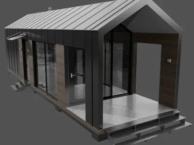 MODERN HOUSE NO30 A 3D model