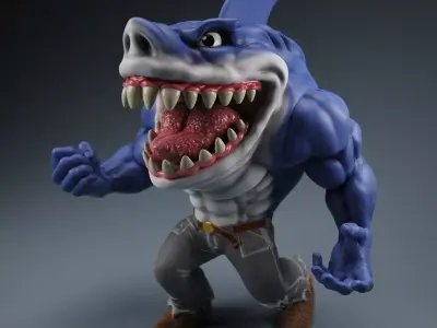 Street Sharks 3D print model