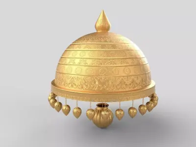 Kedarnath Chandelier 3D model
