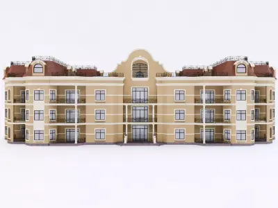 Classic Townhouse 3D model