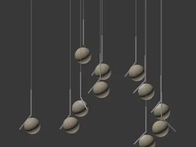 Flos Ic Light Set 3D model