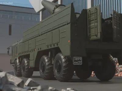  Tactical Missile Launch Platform 8x8 