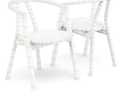 Kristensen Metro KC04 - Dining Chair 3D model