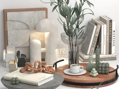 Decorative set 03 3D model