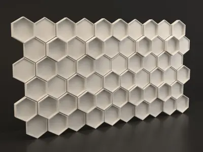 3d wall panel  3D model