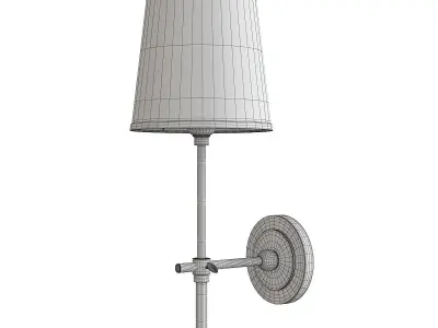 Bryant Decorative Wall Sconce Low-poly 3D model