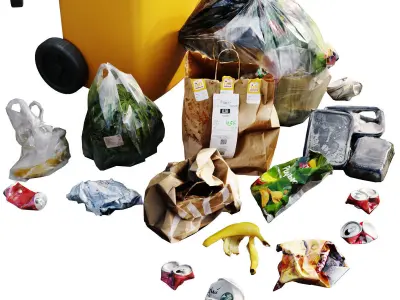 Garbage Set 2 3D model