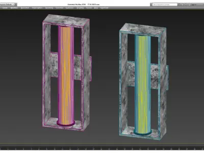 Mondrian by Hudson Valley Lighting 3D model