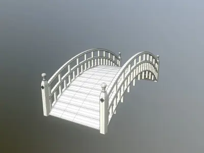  Japan Bridge Free 3D model