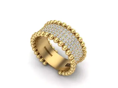 Jewelry ring 336 3D print model