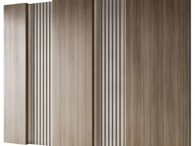 wall panel 40 Free 3D model
