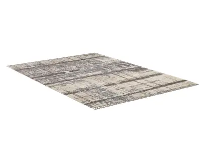 BEREN WOOL RUG 3D model