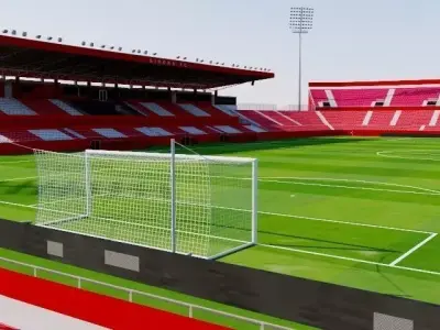 Estadi de Montilivi - Girona 3D model