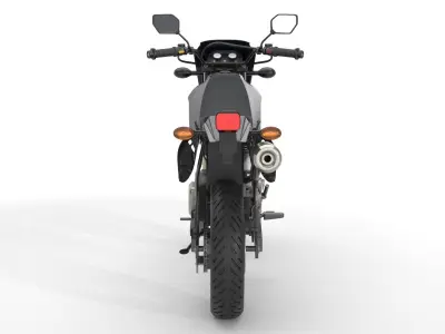 Generic Motorcycle 05 3D model