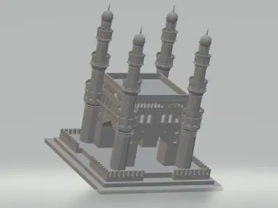CHAR MINAR  3D print model